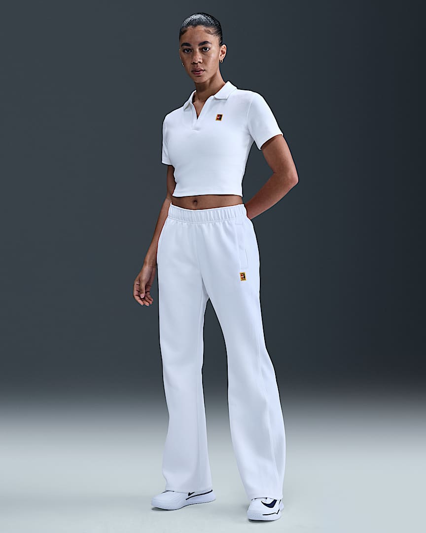 NikeCourt Heritage Windrunner Women's Mid-Rise Tennis Pants