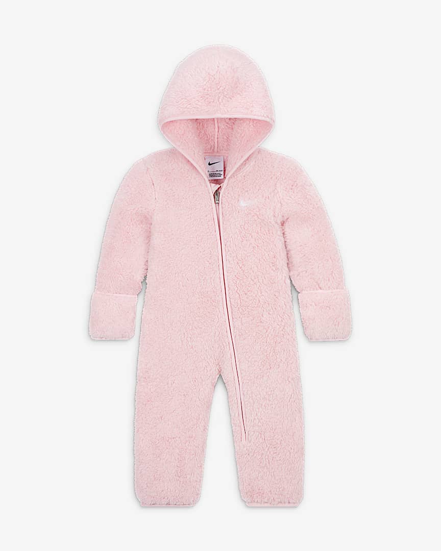 Nike Hooded Sherpa Coverall Baby Coverall
