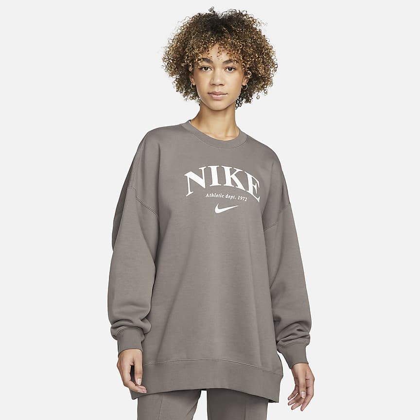 Cropped Crew Sweatshirt. Nike 