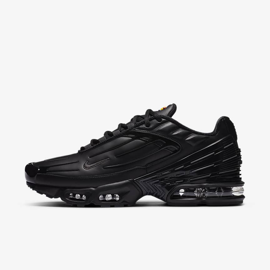 Air max hotsell plus clear bottom