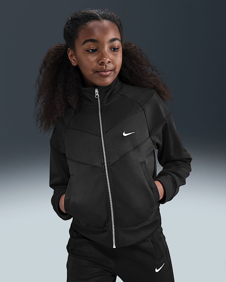 Nike Sportswear Big Kids' (Girls') Knit Track Jacket