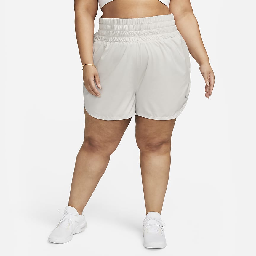 Plus size nike discount dri fit shorts