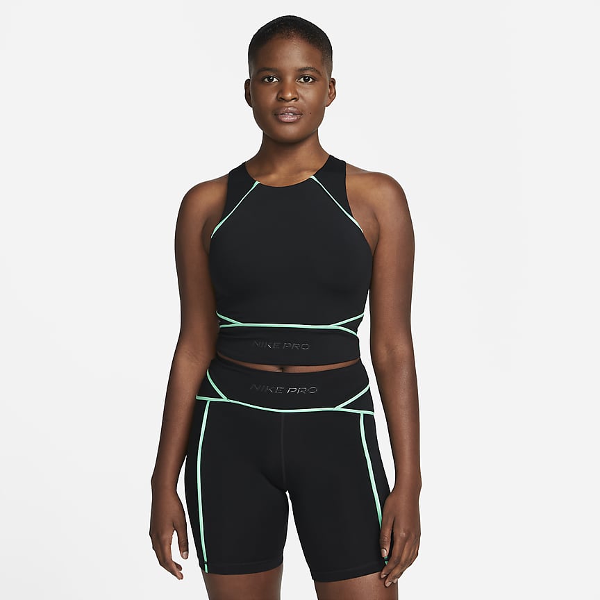 Nike Pro Dri-FIT Crop top de tirantes - Mujer. Nike ES