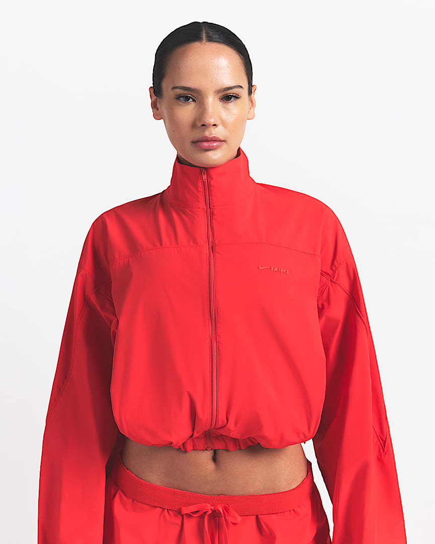 NikeSKIMS Woven Nylon Women's Crop Jacket
