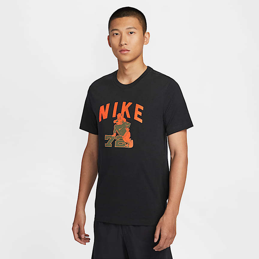 ナイキ-フィットネス-tシャツ-