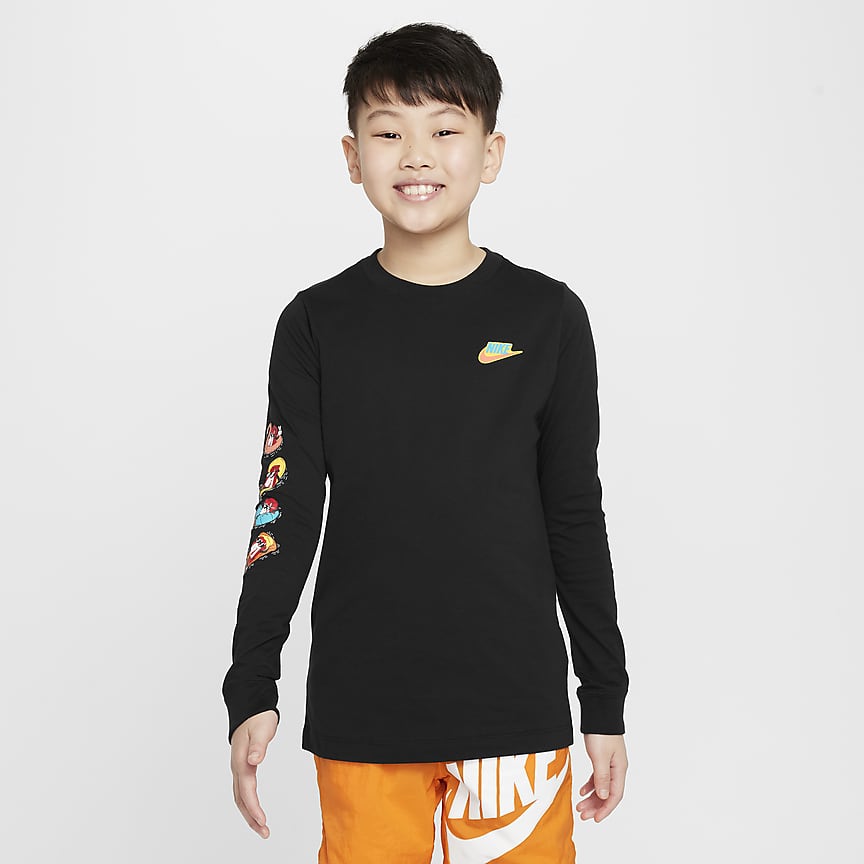 NIKE公式】ナイキ スポーツウェア ジュニア ロングスリーブ Tシャツ 