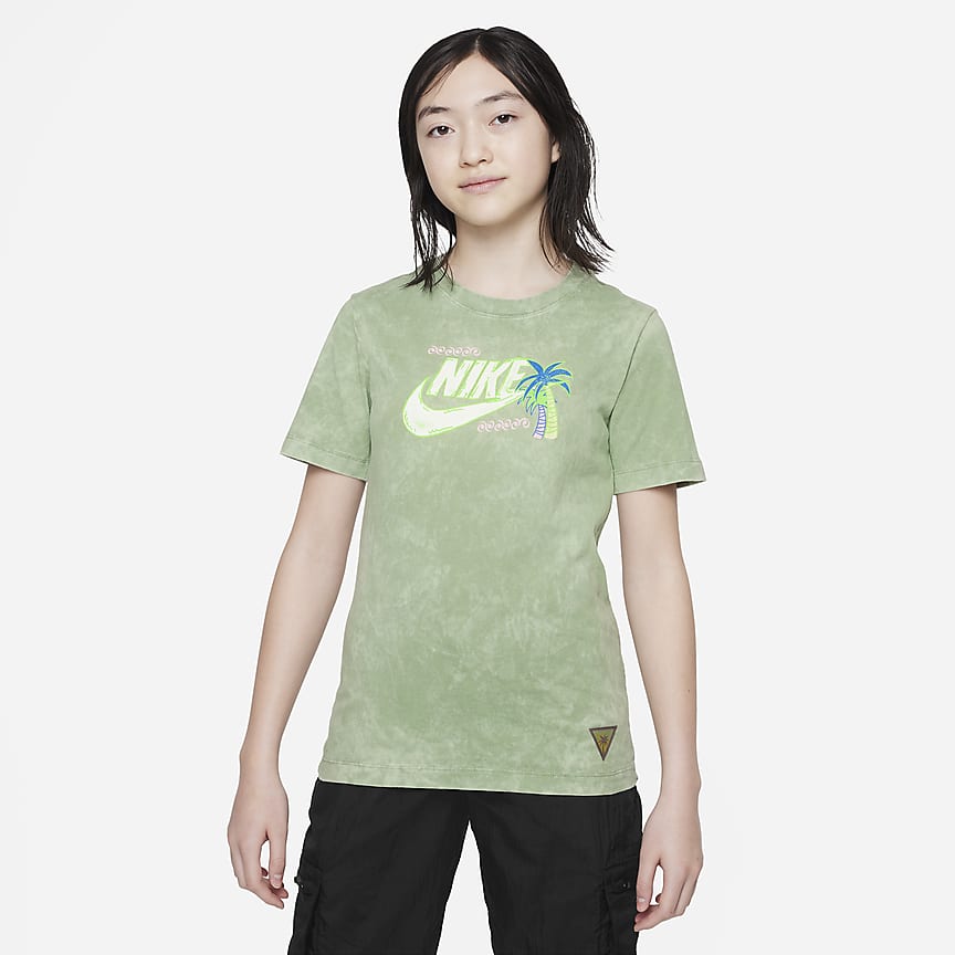 Nike ACG UV Big Kids' Short-Sleeve T-Shirt.