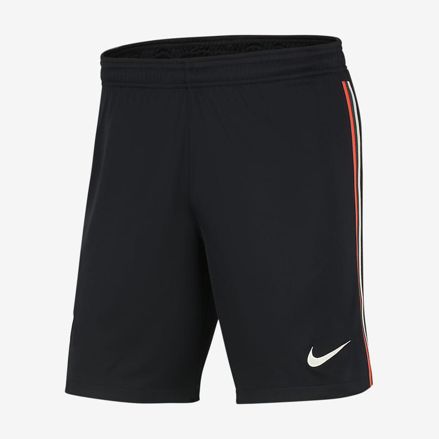 black nike shorts football