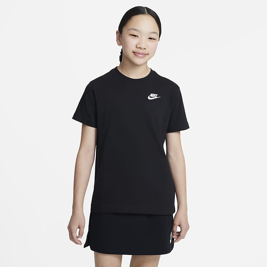 Nike One Leak Protection: Period Older Kids' (Girls') High-Waisted 18cm  (approx.) Biker Shorts