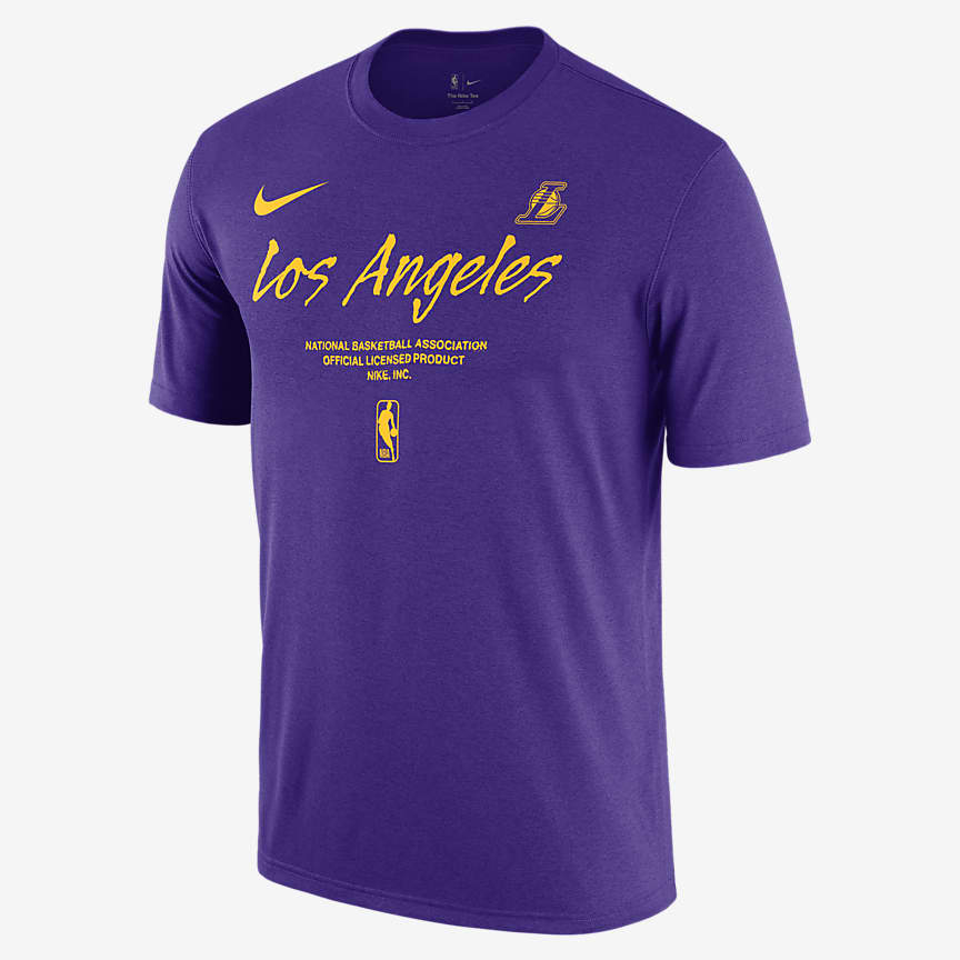 Playera Nike de la NBA para hombre Los Angeles Lakers Essential Club ...