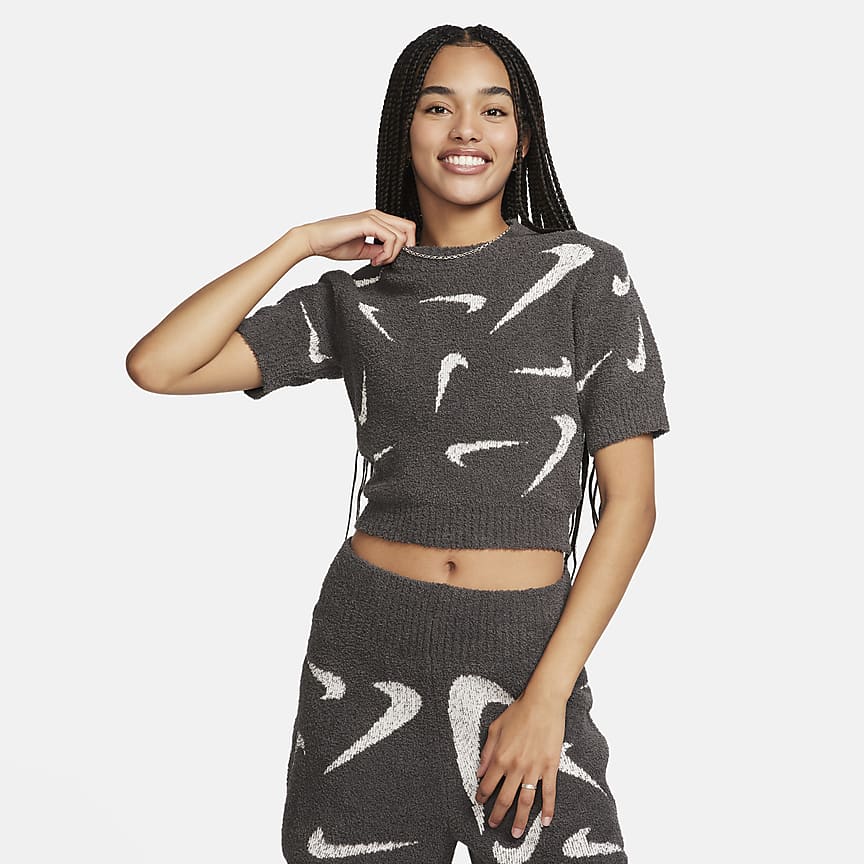 Nike Sportswear Phoenix Cozy Bouclé Women's High-Waisted Wide-Leg