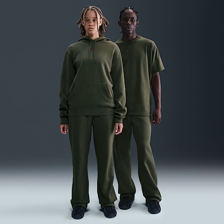 Maskinstrikkede Nike Tech Boreas-bukser med åben kant forneden til mænd