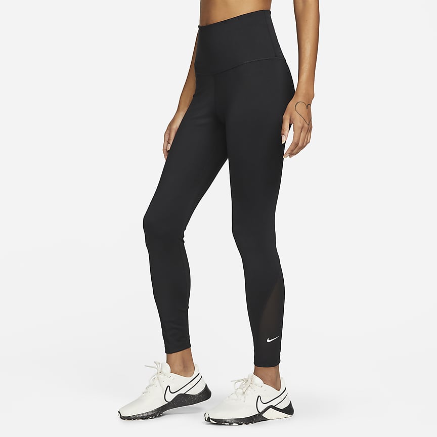 Damskie legginsy 7/8 z wysokim stanem i wstawką z siateczki Nike Pro 365.  Nike PL