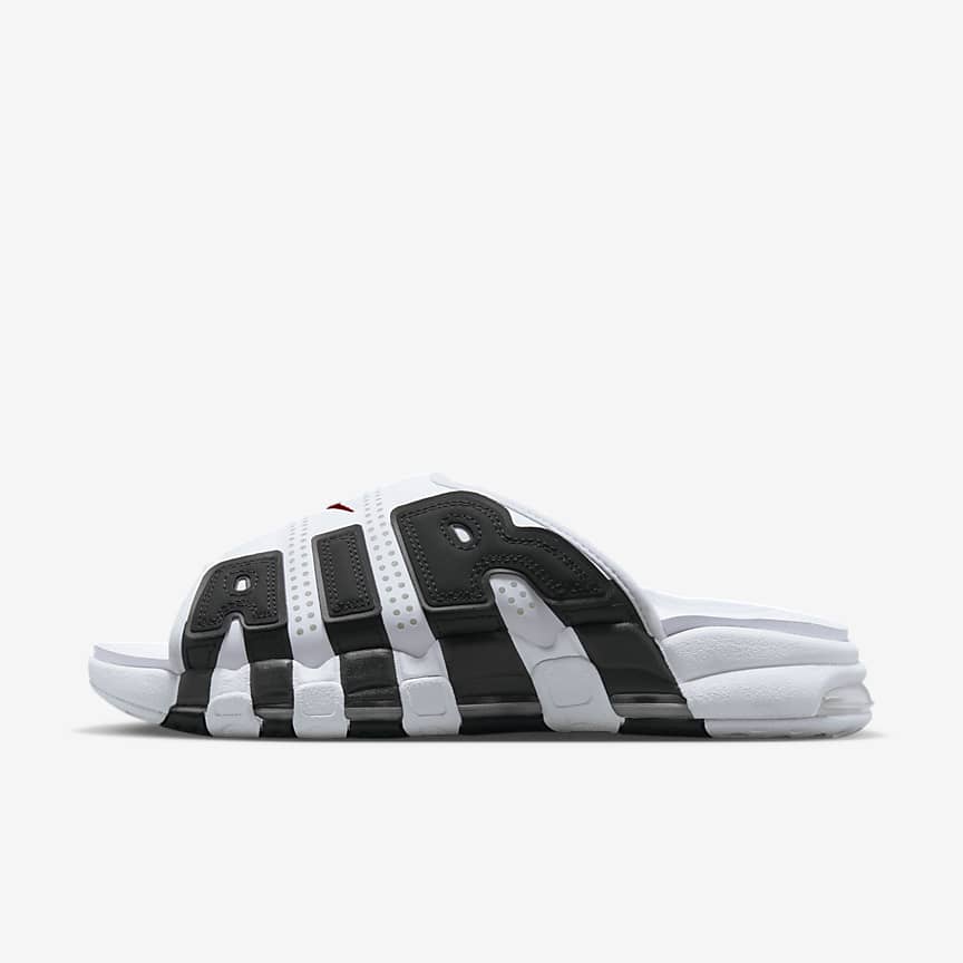 NIKE AIR MORE UPTEMPO SLIDE ブラック 27.0cm - サンダル