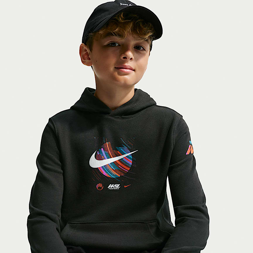 Nierozpinana bluza z kapturem dla młodzieży WSL Nike