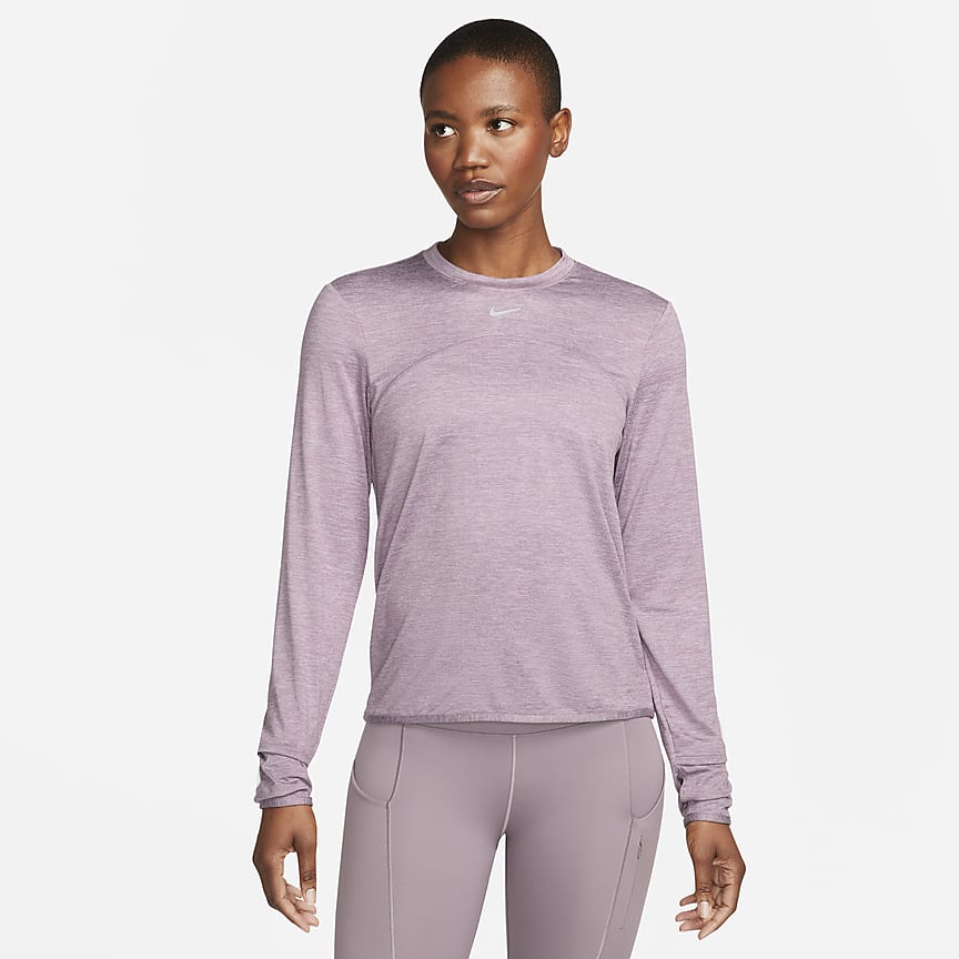 Womens nike dri 2025 fit running top