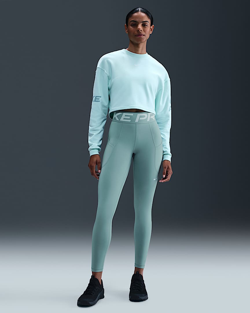 Nike Pro Sculpt Women's High-Waisted 7/8 Leggings with Pockets