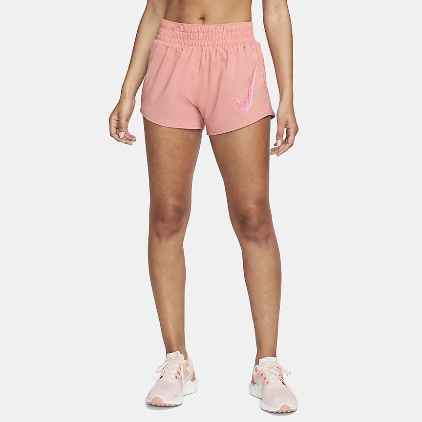 Women's Nike DriFIT One Midrise Brief Lined Shorts :Black – iRUN