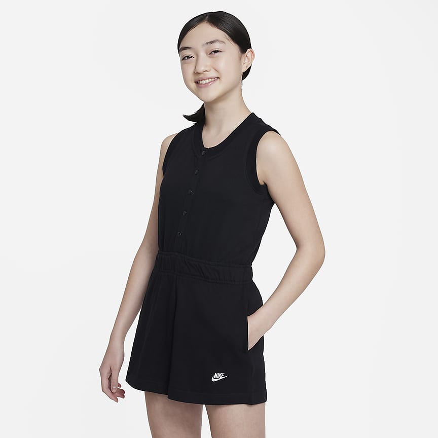 Nike Sportswear Breezy Big Kids' (Girls') High-Waisted Shorts. Nike.com