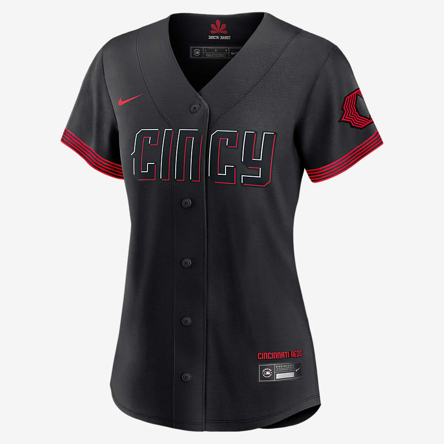 MLB Cincinnati Reds Men's Cooperstown Baseball Jersey.