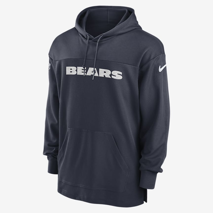 Nike Dri Fit Lockup Coach Uv Nfl Chicago Bears Mens Long Sleeve Top 