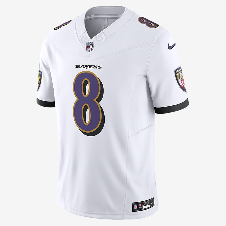 NFL Baltimore Ravens (Lamar Jackson) Men's Game Football Jersey. Nike.com