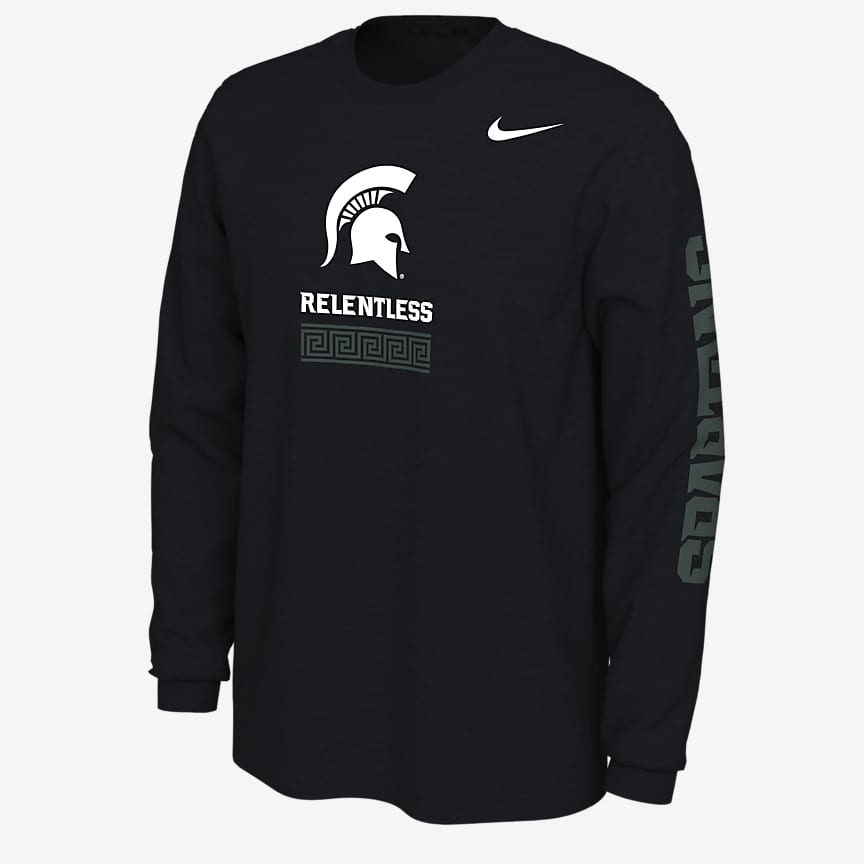 Michigan State Men's Nike College 1/4-Zip Top. Nike.com