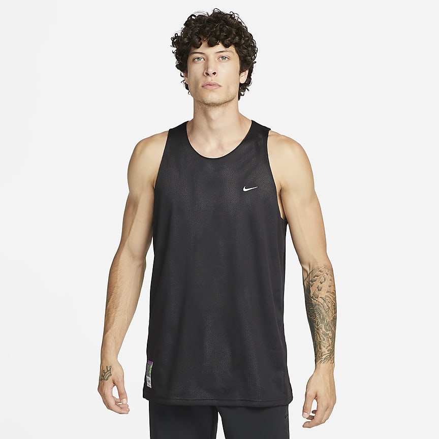 Nike Dri-FIT Studio '72 Men's Reversible Allover Print Training Tank