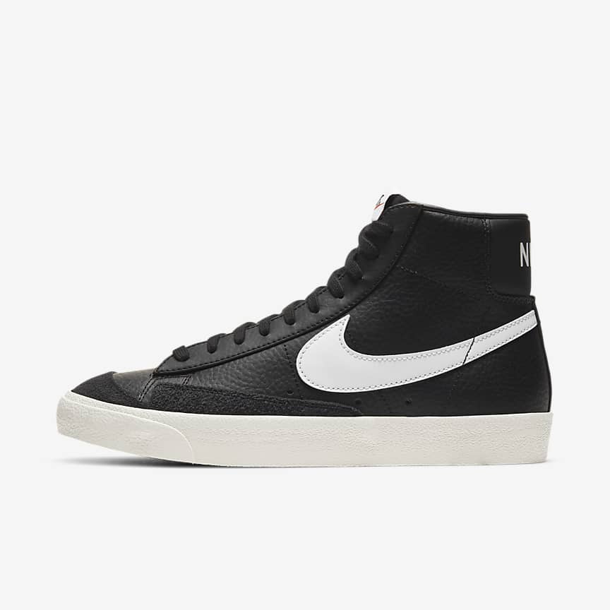 Nike blazer top high mujer gris
