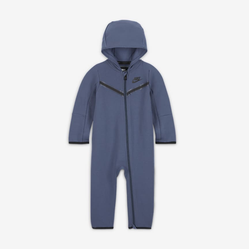 Antarctica Toestand karakter Nike Sportswear Tech Fleece Baby (0-9M) Full-Zip Coverall. Nike.com