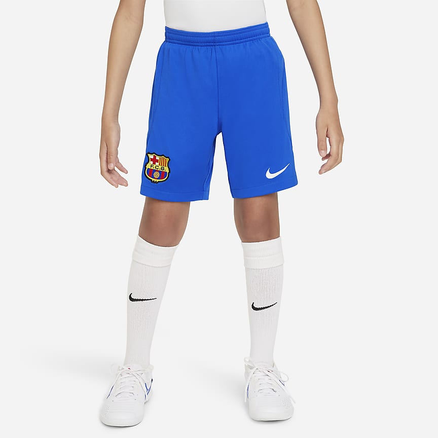 FC Barcelona Strike Big Kids' Nike Dri-FIT Knit Soccer Drill Top. Nike.com