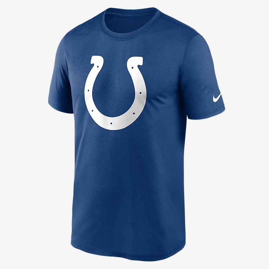 Nike Men's Dri-Fit Sideline Team (NFL Indianapolis Colts) Long-Sleeve T-Shirt in Blue, Size: Large | 00LX4LB98-0BI