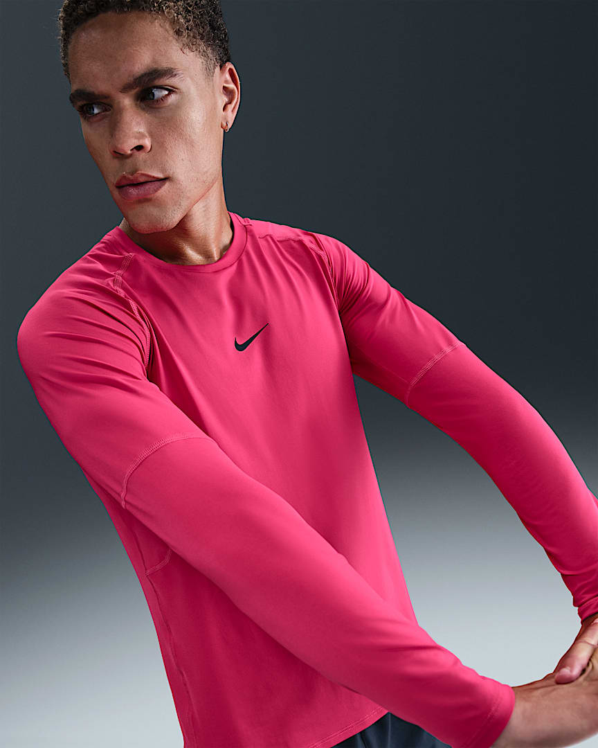 Nike Pro Men's Dri-FIT Slim Long-Sleeve Fitness Top