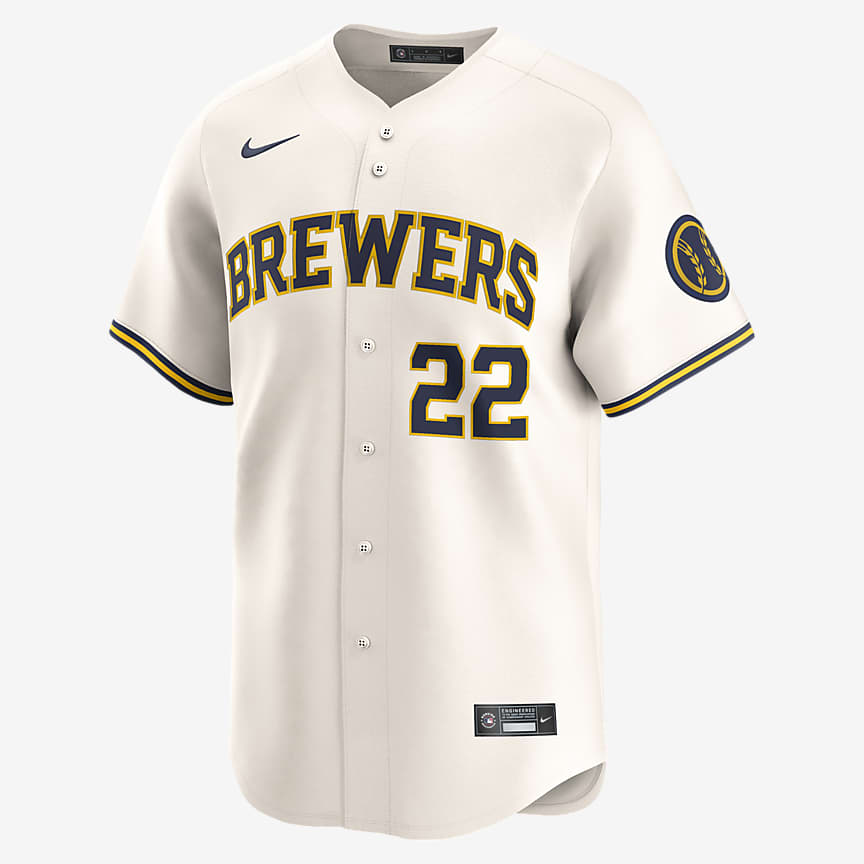 Milwaukee Brewers No22 Christian Yelich Grey Cool Base Stitched Youth MLB Jersey
