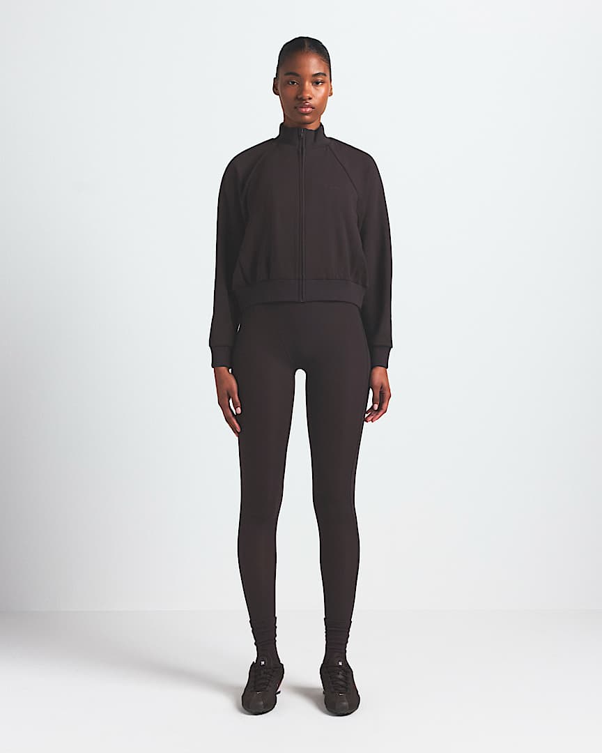 NikeSKIMS Vintage Seamless Women's Mock-Neck Crop Top