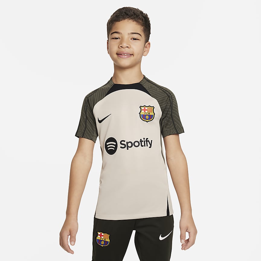 Barcelona Academy Pro Anthem Big Kids' Nike Dri-FIT Soccer Full-Zip ...
