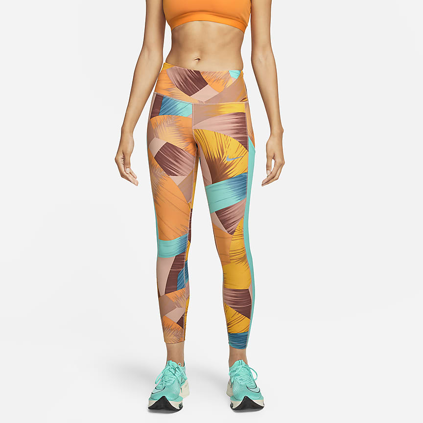 Nike Yoga DriFIT Women's 7/8 HighRise GradientDye Leggings. Nike IE