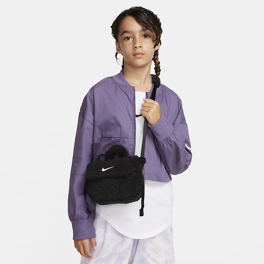 Nike Futura Luxe Cross Body Multi Pocket Bag in Black