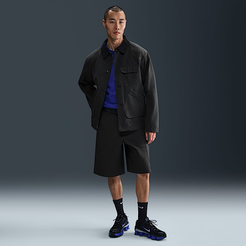 Nike SB コーデュロイ ジャケット ネイビー NIKE公式】ナイキ SB フルジップ フーデッド コーデュロイ