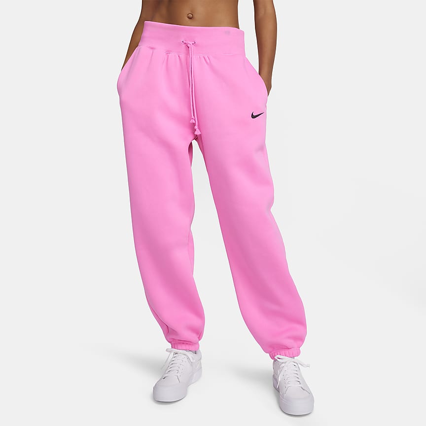 Buy Victory Sportswear Pink and White Plaid Pattern Microfleece Lounge Pants  - 1X at ShopLC.
