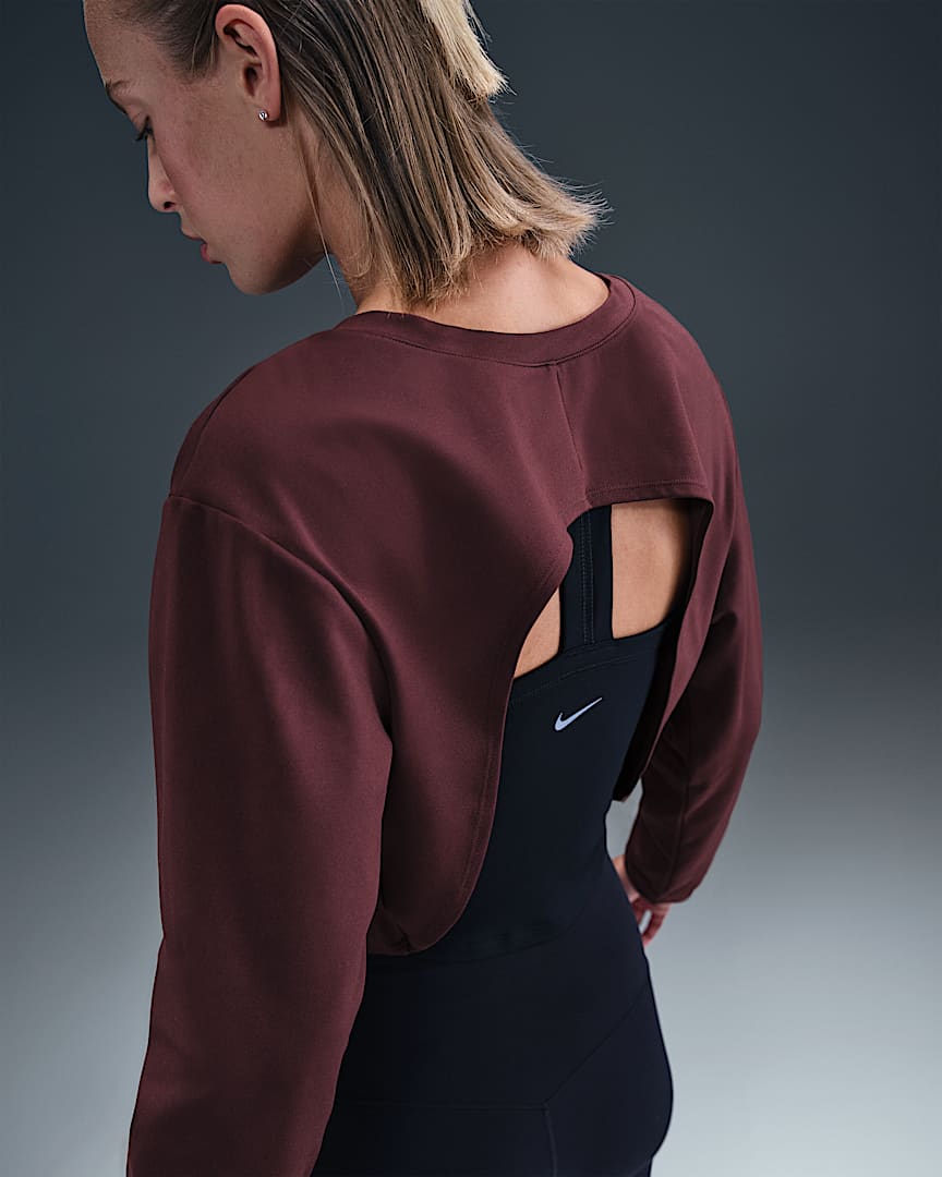 Nike One Fitted Women's Dri-FIT Cropped Tank Top