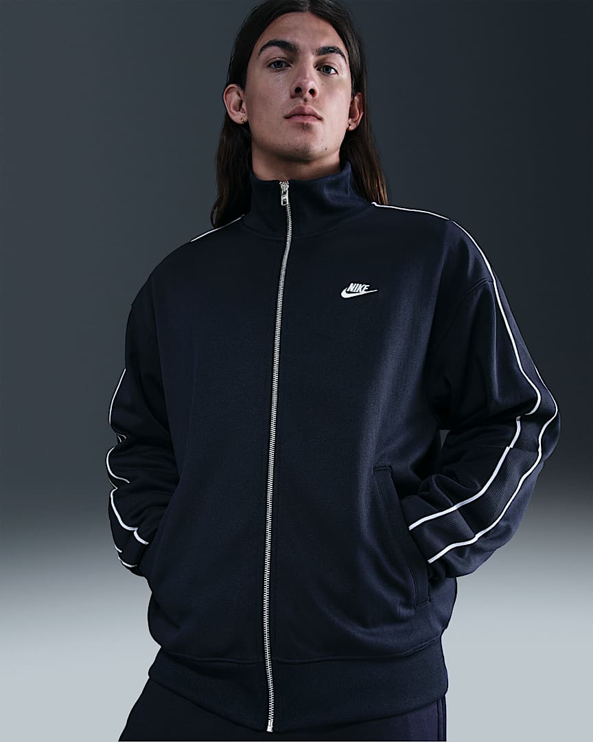 Nike Sportswear Club Men's Oversized Knit Track Jacket