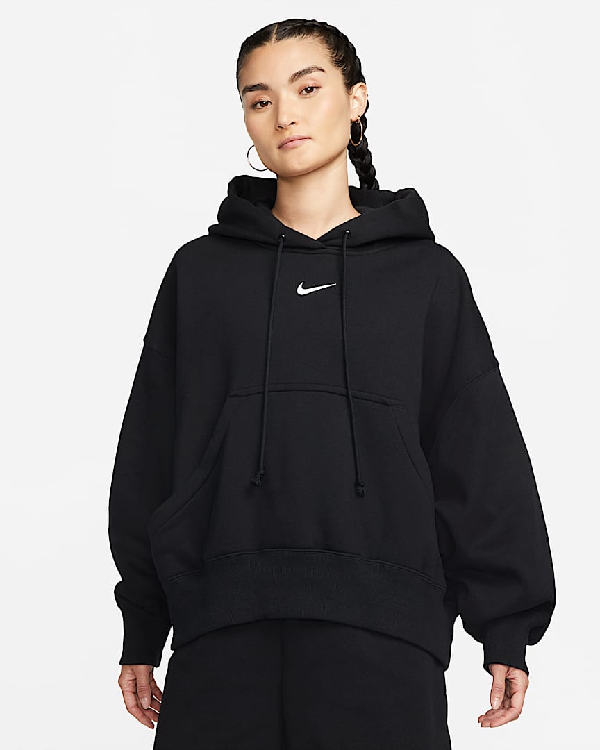 Nike Sportswear Phoenix Plush Women's Cozy Fleece Oversized Mock-Neck Top