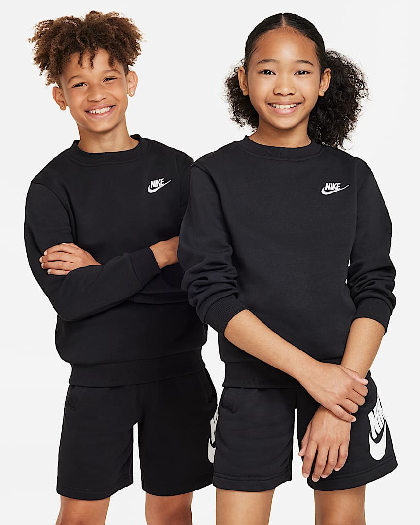 Nike Sportswear Club Fleece Big Kids' Sweatshirt