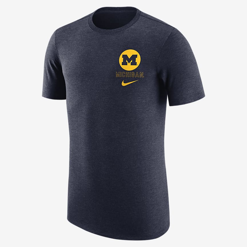 Nike College Dri-FIT (Michigan) Men's T-Shirt. Nike.com