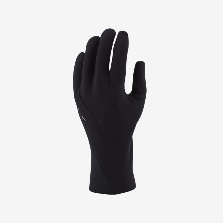 Touchscreen Ladies light weight Liner Thermal Running gloves Black Size XS To L 
