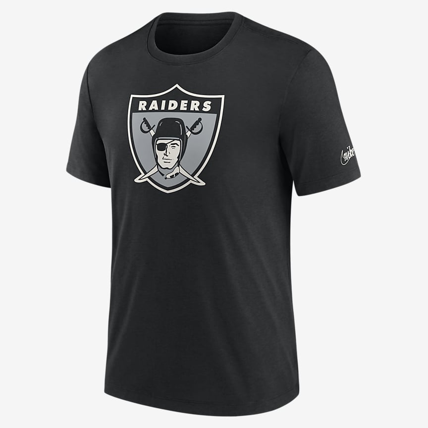 Las Vegas Raiders Rewind Logo Men's Nike NFL T-Shirt. Nike.com