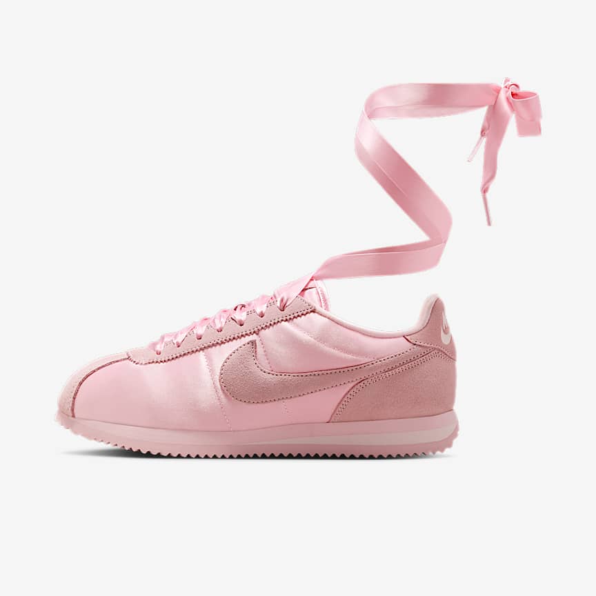 【新品未使用】NIKE　コルテッツ SE ウィメンズ ホワイト　ピンク NIKE公式】ナイキ コルテッツ テキスタイル SE ウィメンズ