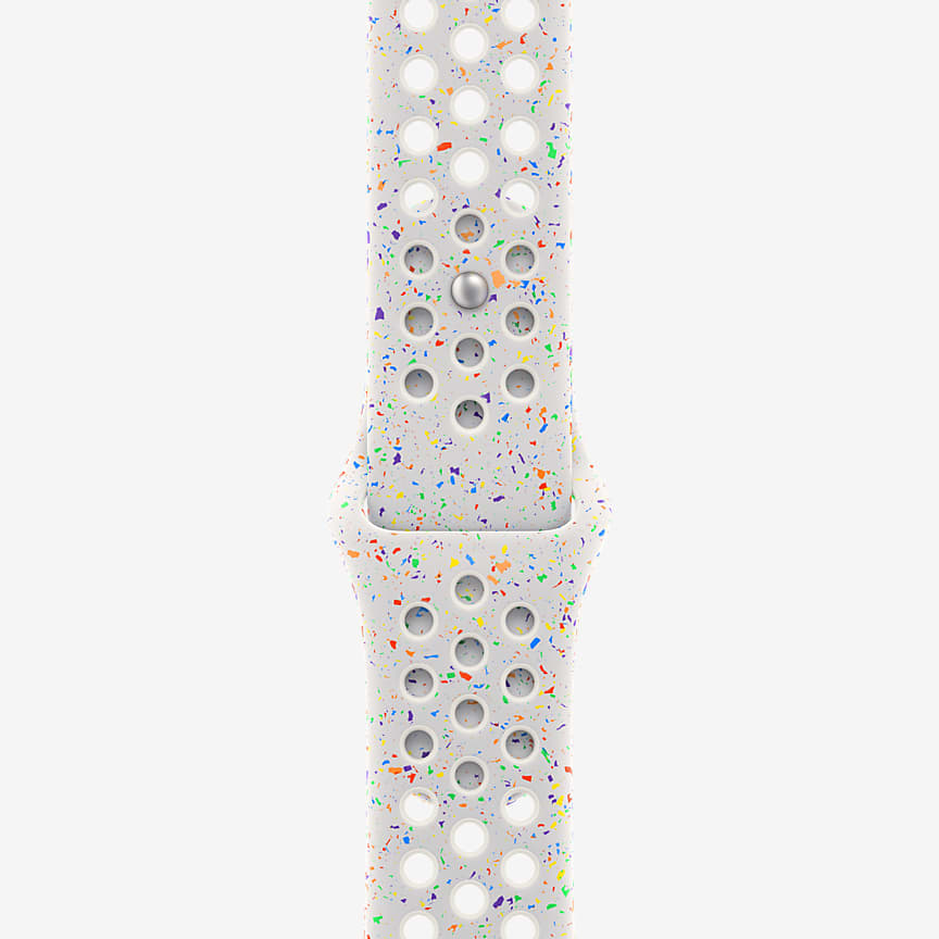 Apple 41mm Starlight/Pink Nike Sport Loop