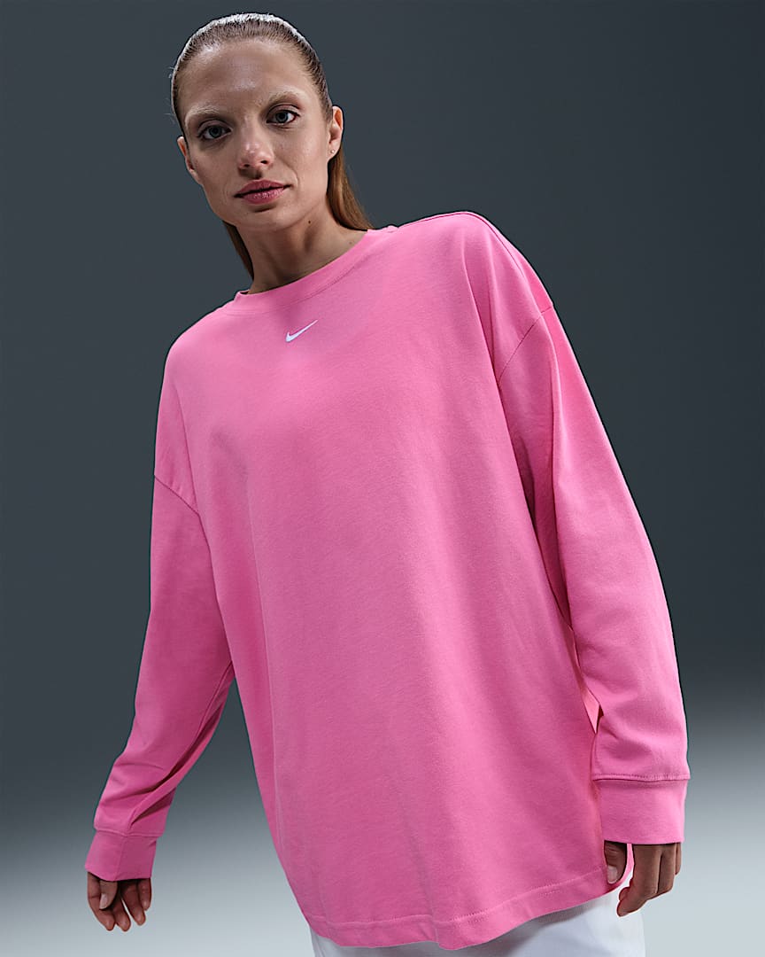 Nike Sportswear Essential Women's Oversized Long-Sleeve T-Shirt